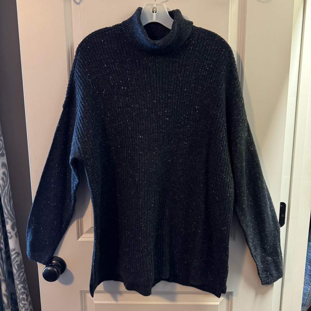 J. Jill Charcoal Turtleneck Sweater